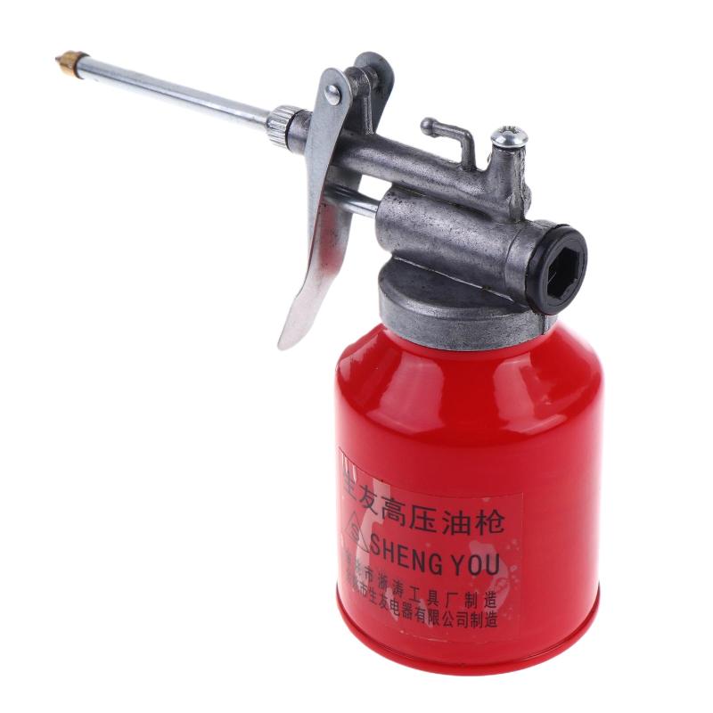 Workshop Tools Store - 【L】250MLオイル缶 サムポンプオイラー スパウト付き 手動高圧ポット 機械部品工場 家庭用工具