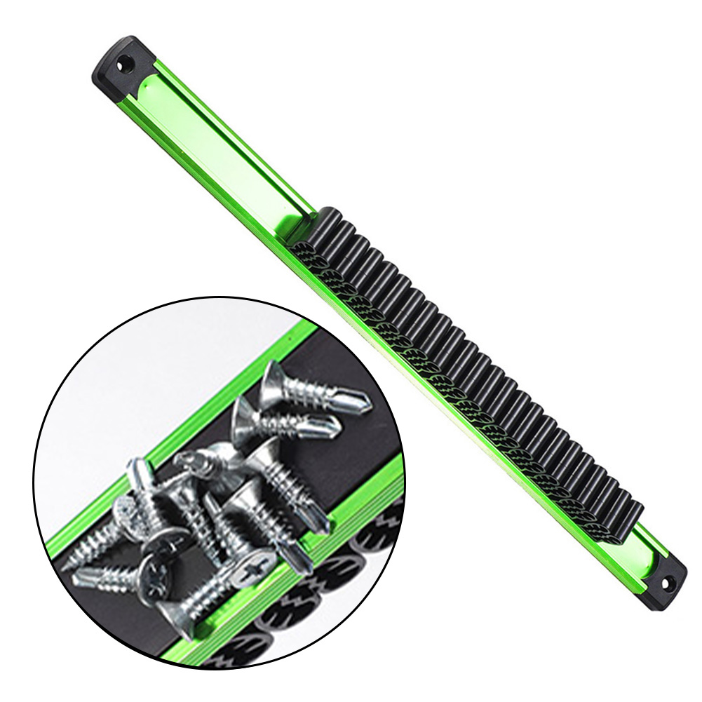 Workshop Tools Store - ドライバーホルダー磁気ツールオーガナイザーワークショップ用アルミ合金磁気吸着式ドライバー収納