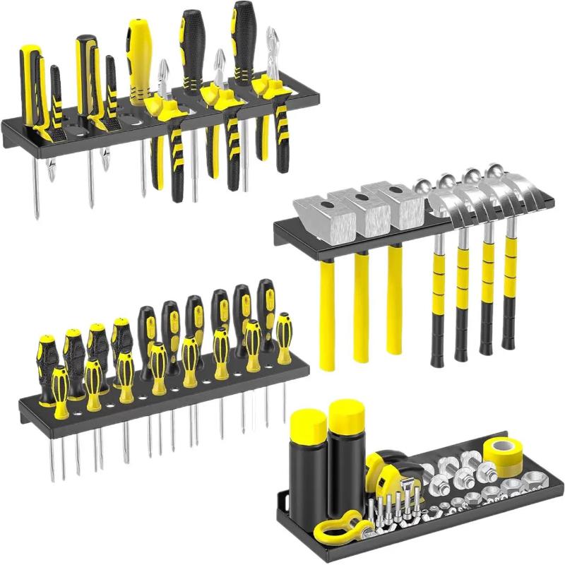 Workshop Tools Store - プライヤー、ドライバー、ハンマー、レンチなどの金属工具を収納できる壁掛け式ワークショップユニット