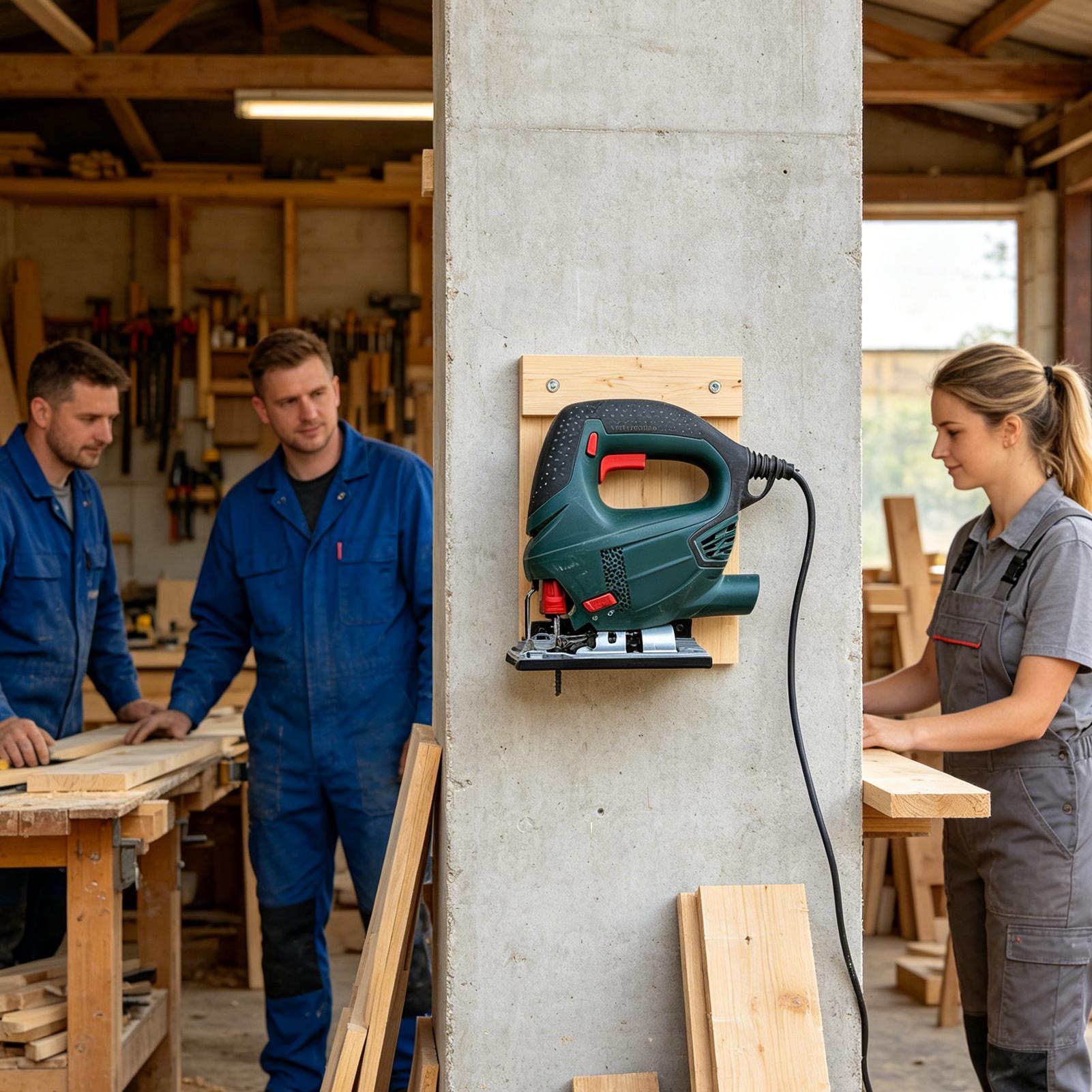 ソーホルダー壁掛け式金属製ユニバーサルヘビーデューティーパワ - Workshop Tools Store のレビューと価格