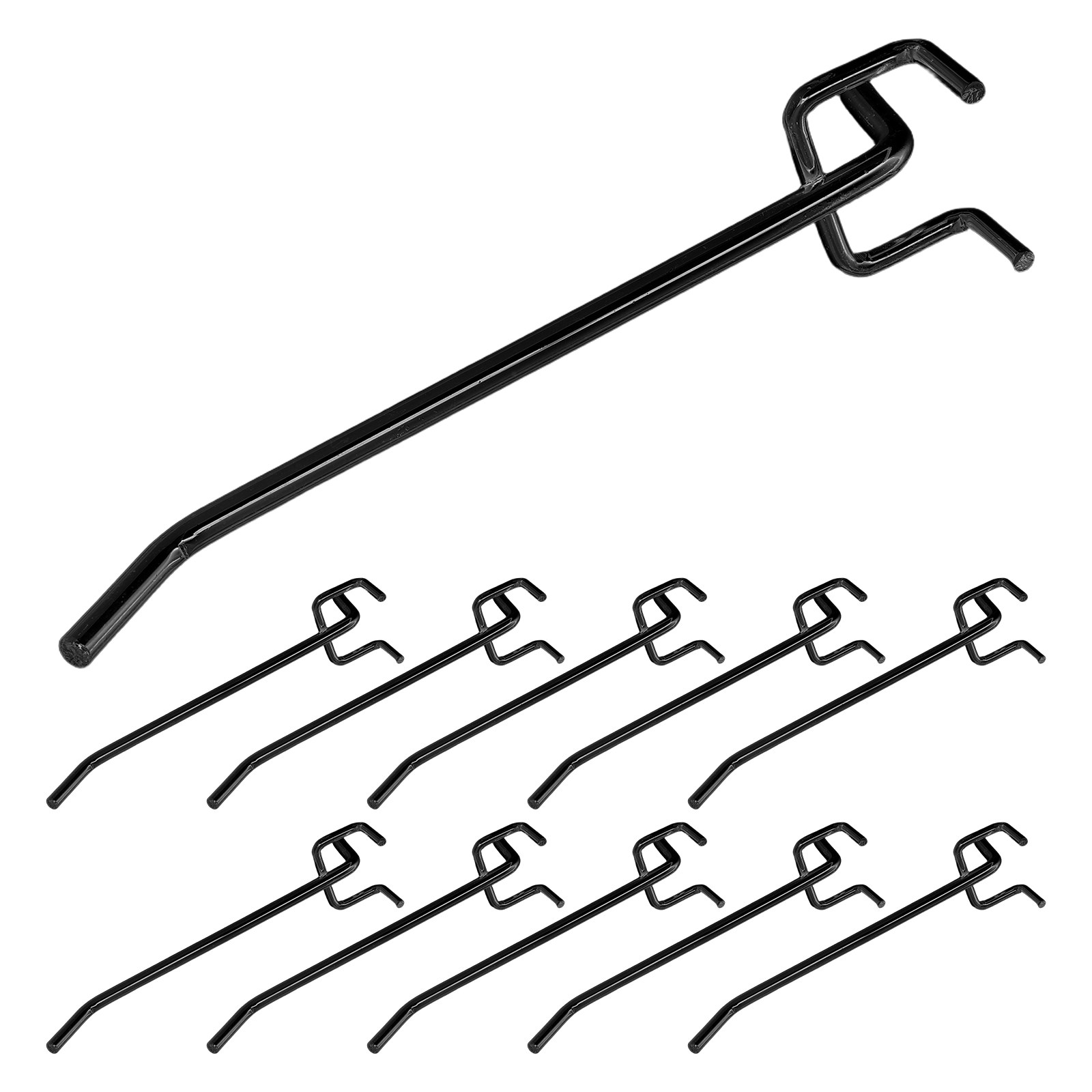30個入り メタルペグボードフック ヘビーデューティー ガレ - Workshop Tools Store のレビューと価格
