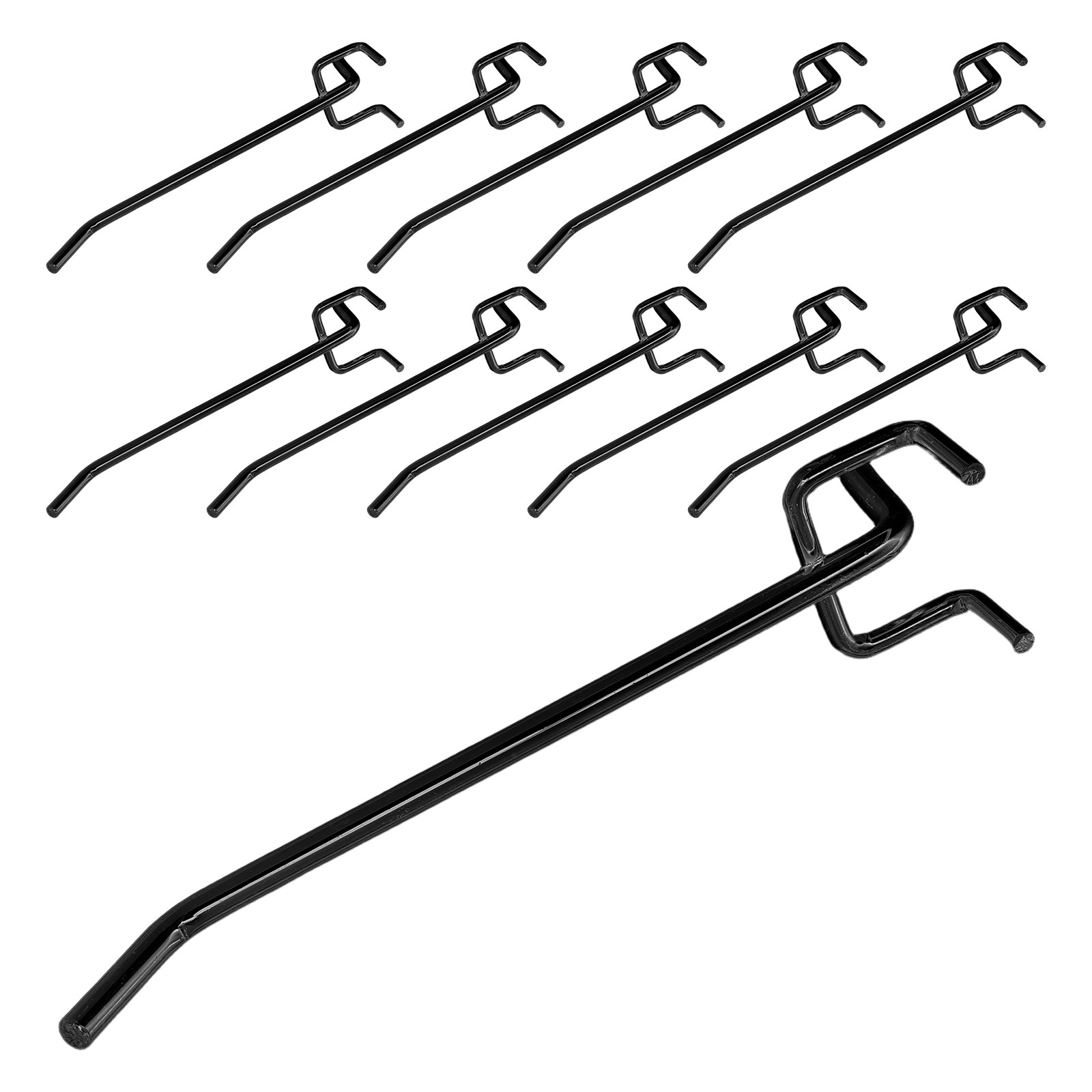 30個入り メタルペグボードフック ヘビーデューティー ガレ - Workshop Tools Store のレビューと価格