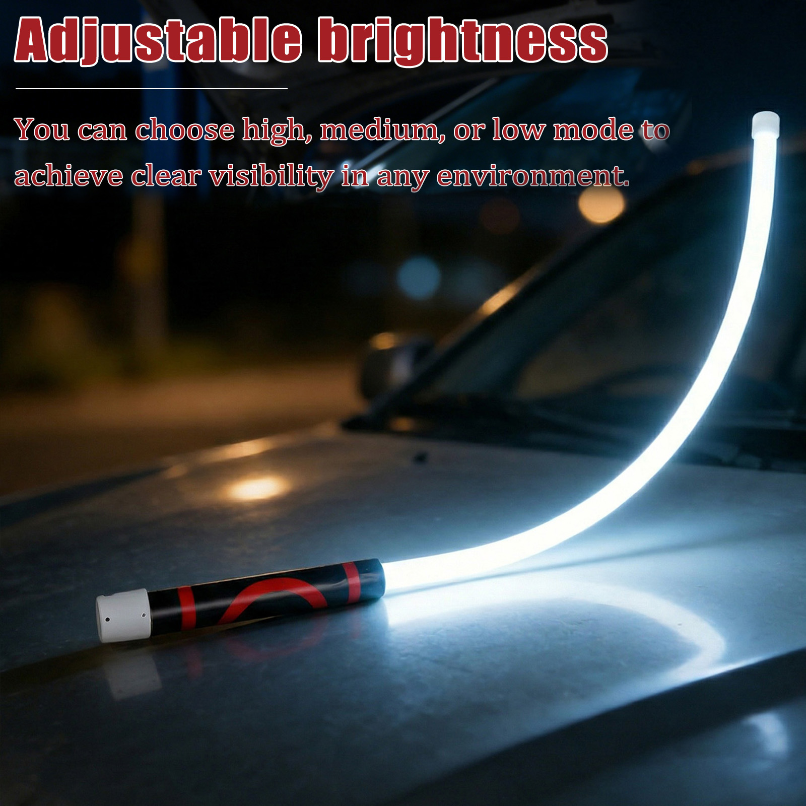 フレキシブル LED フラッシュライトスティック 27 イン - Tools Work のレビューと価格