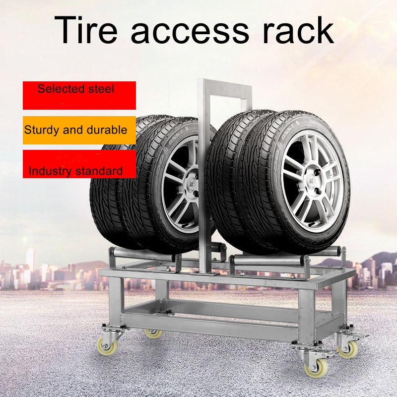 自動車整備工場用移動式タイヤラック 自動車部品タイヤ陳列ラッ - Workshop Tools Store のレビューと価格